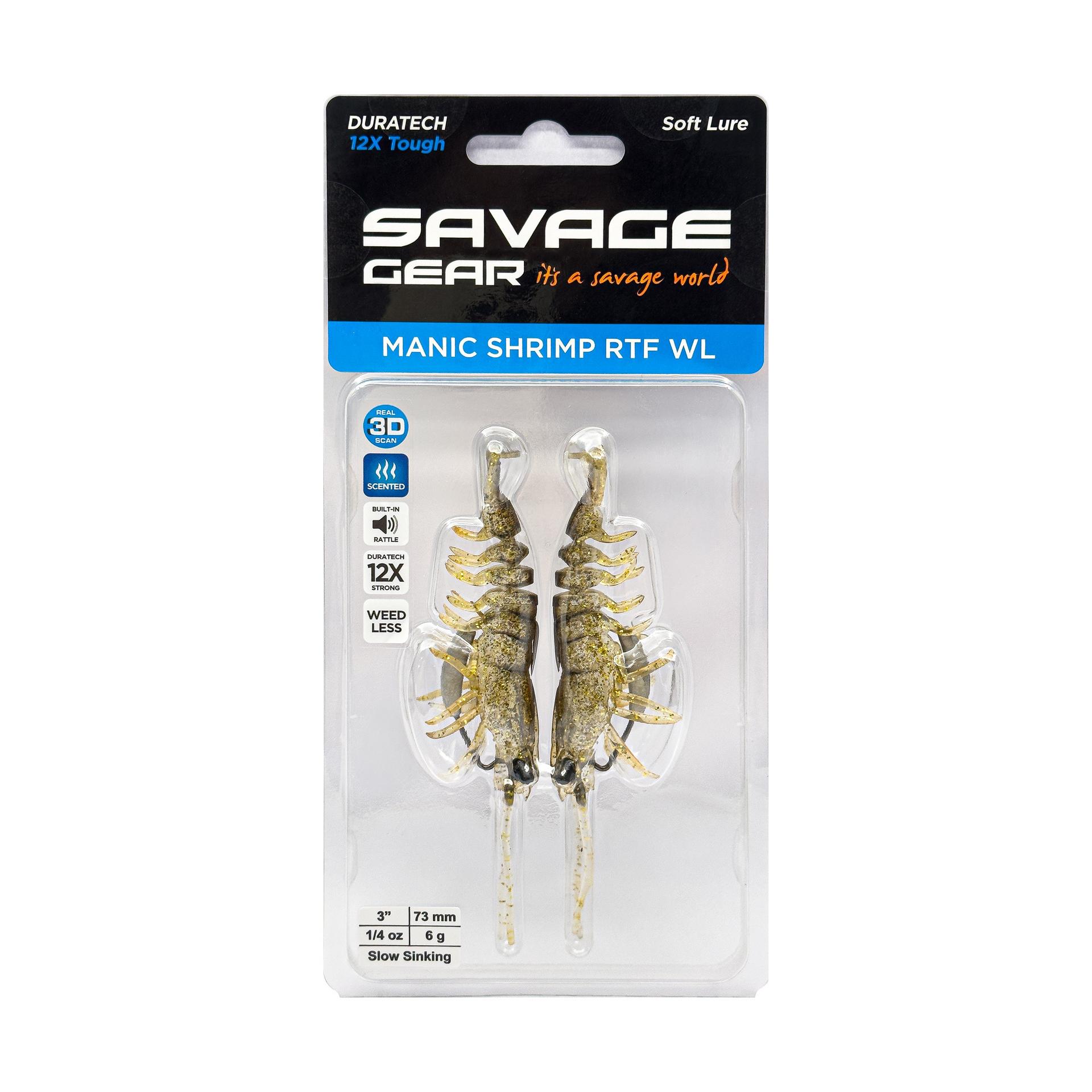 Manic Shrimp Weedless V2 | Savage Gear® 