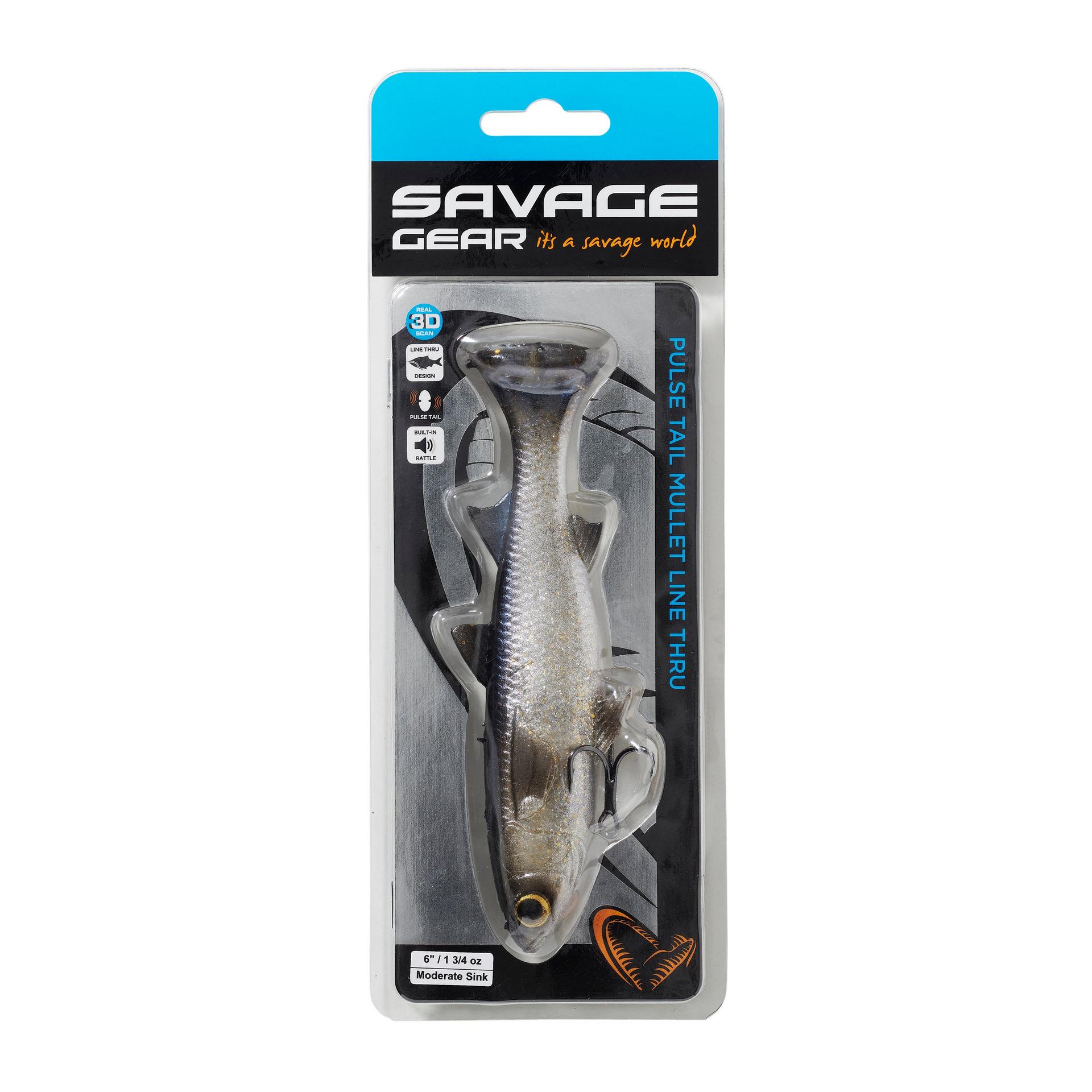 Pulse Tail Mullet Line Thru | Savage Gear® 